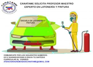 Lee más sobre el artículo Se solicita instructor para Cursos de Latonería y Pintura.