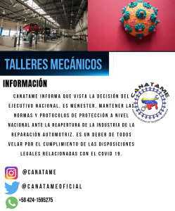 Lee más sobre el artículo CANATAME INFORMA