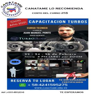 Lee más sobre el artículo CAPACITACIÓN TURBOS
