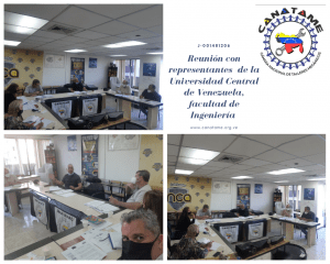 Lee más sobre el artículo CANATAME SE REÚNE CON LA FACULTAD DE INGENIERÍA DE LA UNIVERSIDAD CENTRAL DE VENEZUELA (UCV)