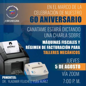 Lee más sobre el artículo CHARLA MÁQUINAS FISCALES Y RÉGIMEN DE FACTURACIÓN PARA TALLERES MECÁNICOS