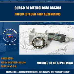 Lee más sobre el artículo CURSO METROLOGÍA BÁSICA