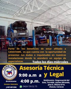 Lee más sobre el artículo ASESORÍA TÉCNICA Y LEGAL PARA AGREMIADOS CANATAME