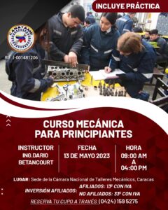 Lee más sobre el artículo CURSO MECÁNICA PARA PRINCIPIANTES