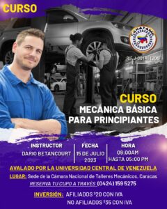 Lee más sobre el artículo CURSO MECÁNICA BÁSICA PARA PRINCIPIANTES