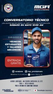 Lee más sobre el artículo CONVERSATORIO TÈCNICO MGR Y CANATAME