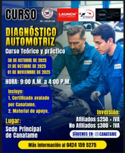 Lee más sobre el artículo CURSO DIAGNÓSTICO AUTOMOTRIZ