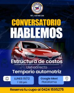 Lee más sobre el artículo CONVERSATORIO – HABLEMOS DE ESTRUCTURAS DE COSTOS Y USO CORRECTO DEL TEMPARIO